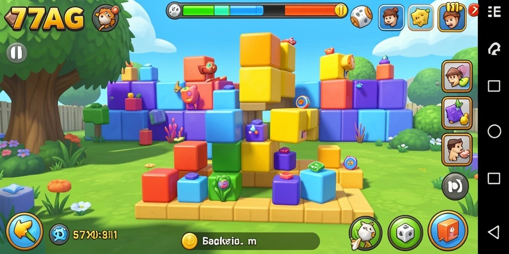 Gameplay 77AG yang menarik dalam menyelesaikan puzzle.