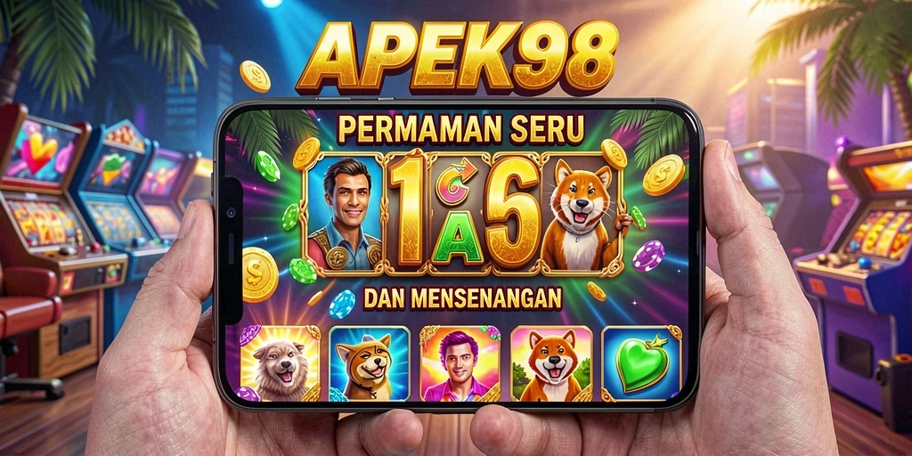 Tampilan menarik dari gameplay APEK88 yang penuh warna.