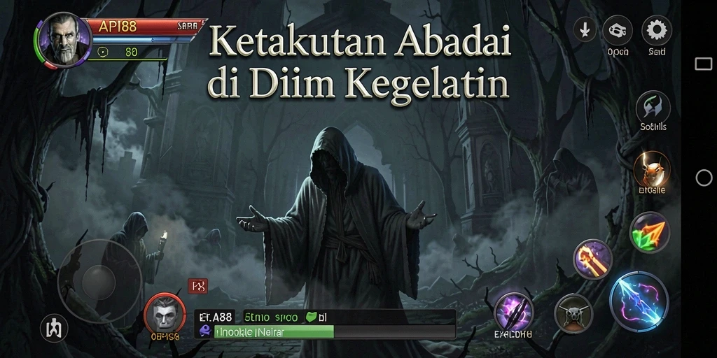 Gameplay menegangkan di dunia kegelapan