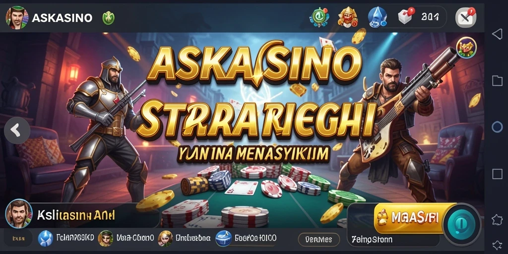 Tangkapan layar dari gameplay ASKASINO yang menampilkan strategi yang mendebarkan.