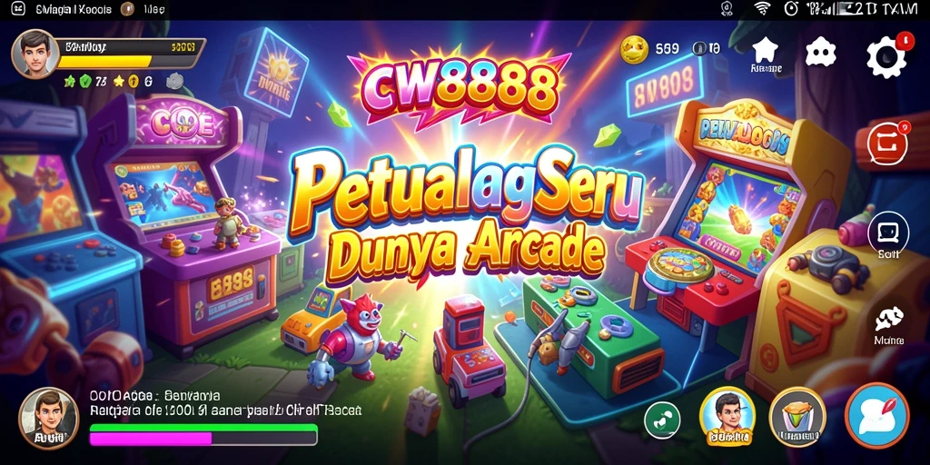 Tampilan menarik dari gameplay seru CW8888 yang menantang.