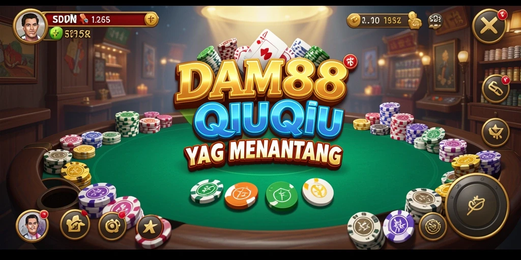 Tampilan gameplay QiuQiu yang mengasyikkan di DAM88.
