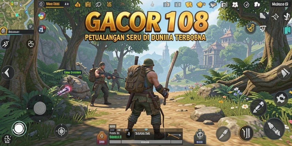 Tampilan gameplay GACOR108 yang memukau di dunia terbuka.