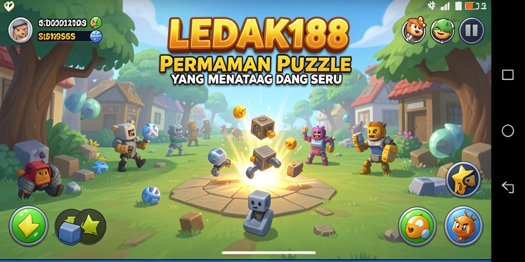 Menampilkan gameplay menarik dari LEDAK188 dengan teka-teki yang menantang.