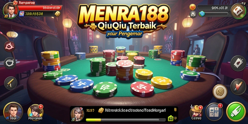 Tampilan gameplay QiuQiu yang seru dan menarik dari MENARA188.