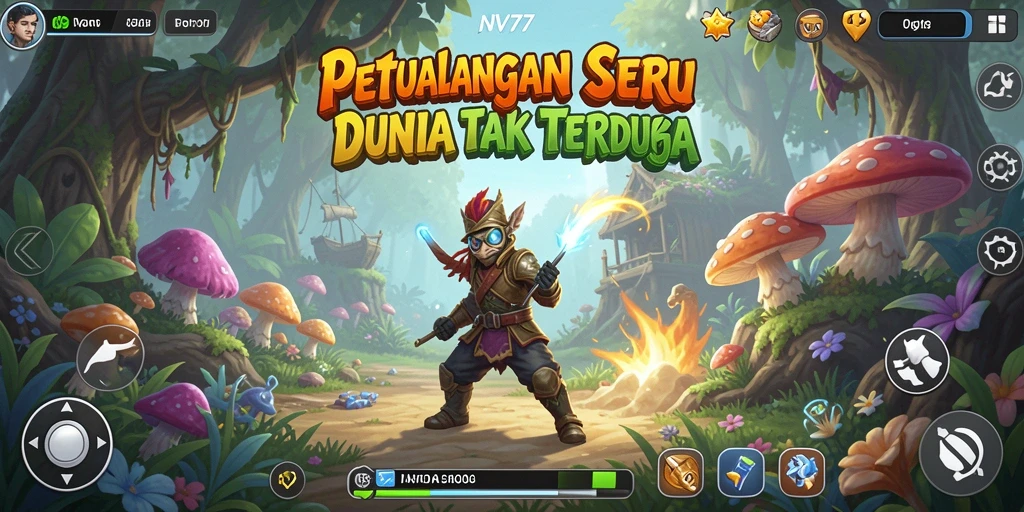 Tampilan gameplay NV77 yang mendebarkan dan penuh aksi.