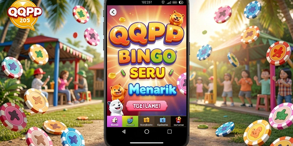 Screenshot menunjukkan pemain aktif di permainan Bingo QQRP.