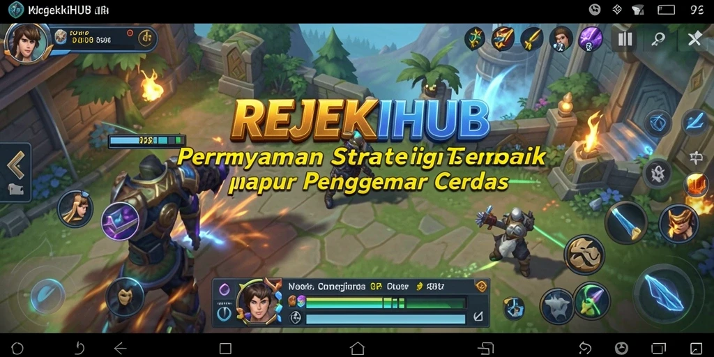 Screenshot gameplay REJEKIHUB, menunjukkan strategi dan taktik yang seru.