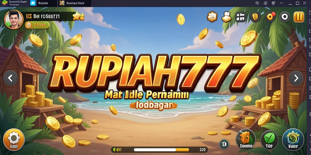 Screenshot utama RUPIAH777 menampilkan gameplay Idle yang menarik.