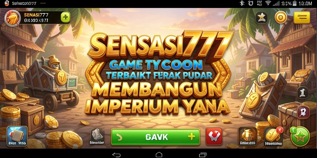 Tampilan menarik dari gameplay SENSASI777 yang seru.