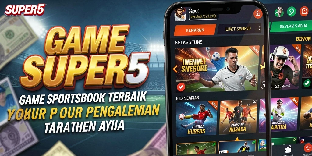 Screenshot gameplay SUPER5 yang menarik dan dinamis.