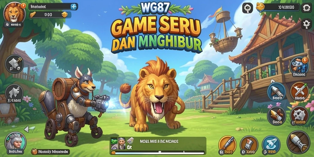 Tampilan gameplay WG87 yang menarik dengan elemen Idle.