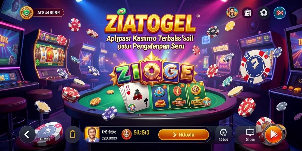 Tampilan menarik ZIATOGEL saat permainan Kasino berlangsung.